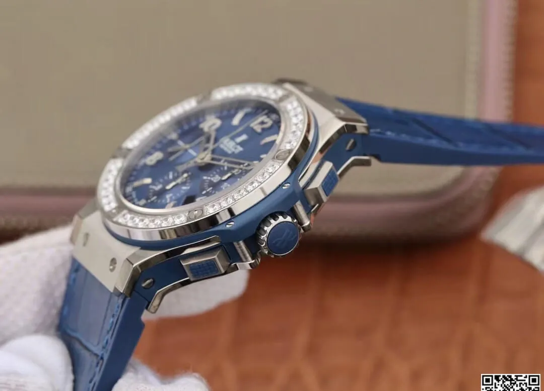 Hublot Big Bang 341.SX.7170.LR.1204 V6 Factory 1:1 Best Edition Replica Watch Blue Strap